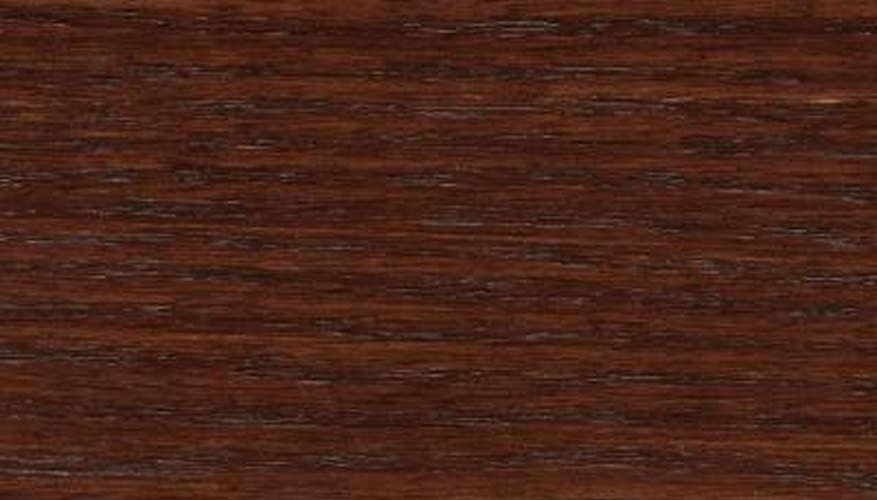 Mahogany has an attractive, straight wood grain, so filler is optional. Mahogany has an attractive, straight wood grain, so filler is optional.