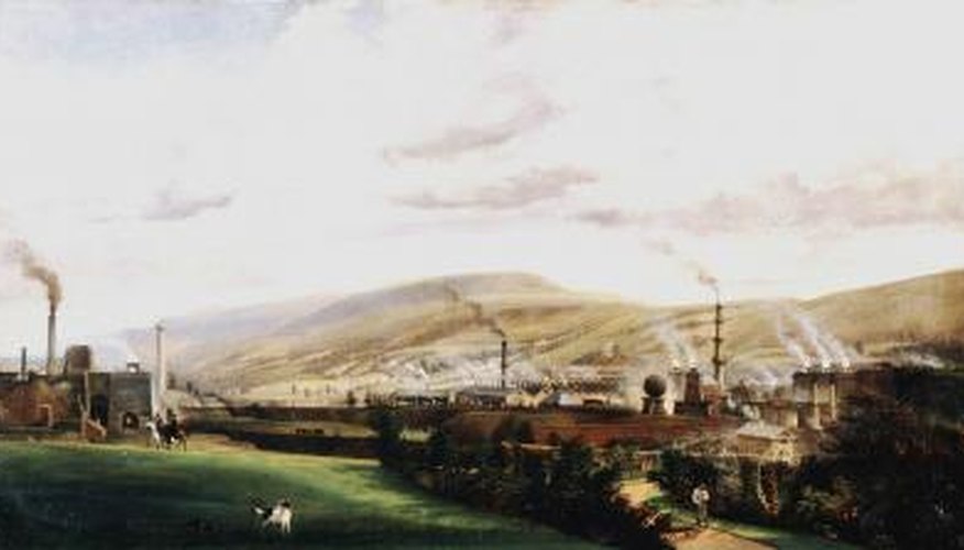 Photo Credit: Photos.com/Photos.com/Getty Images The Industrial Revolution in Wales during the 19th century