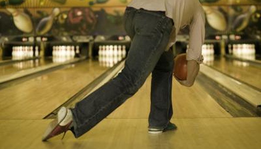 Every time a player steps up to bowl, choose a category and have the bowler shout out as many items that fit the category as she can. Every time a player steps up to bowl, choose a category and have the bowler shout out as many items that fit the category as she can.