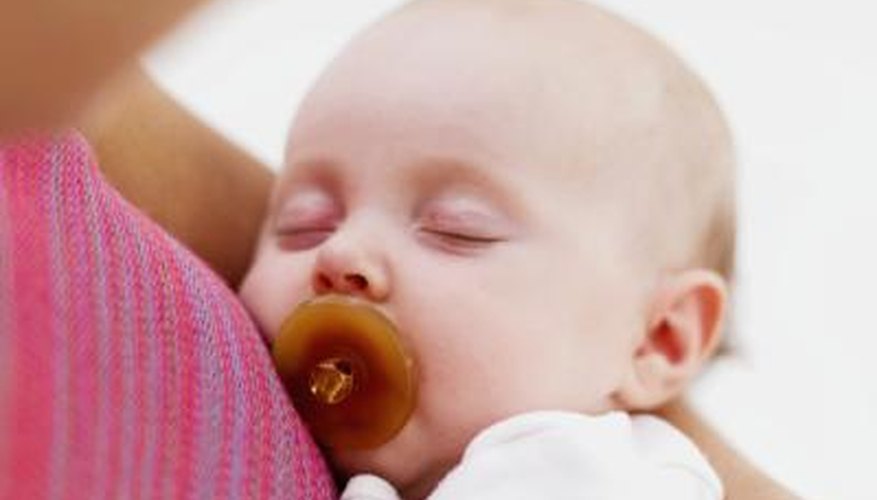 Even lying down versus being held in an upright position can affect a baby's heart rate. Even lying down versus being held in an upright position can affect a baby's heart rate.