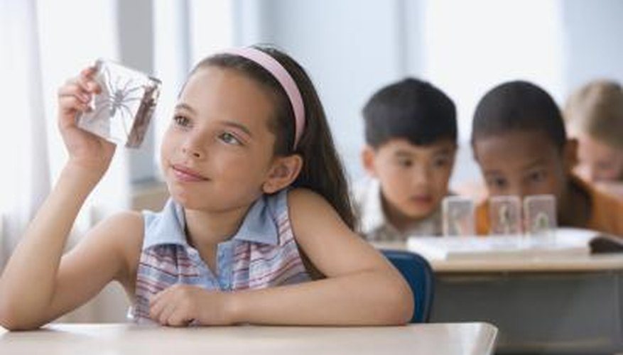Photo Credit: Jose Luis Pelaez Inc/Blend Images/Getty Images Young children deciding on science fair projects.