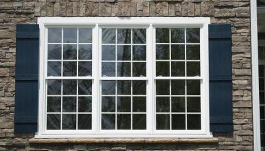 Many shutters are black Many shutters are black