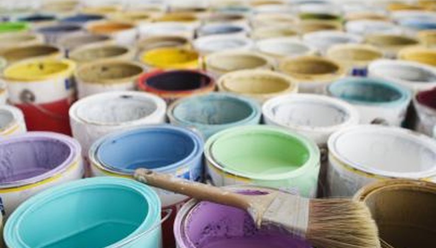 cans of paint cans of paint