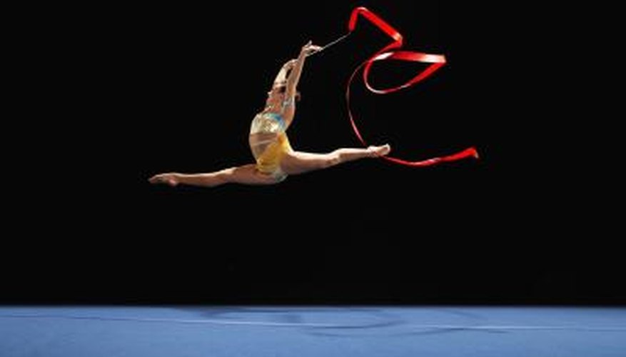 Floor routine. Floor routine.