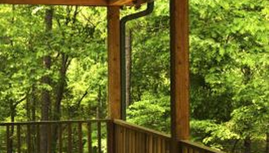 Cover your deck permanently. Cover your deck permanently.