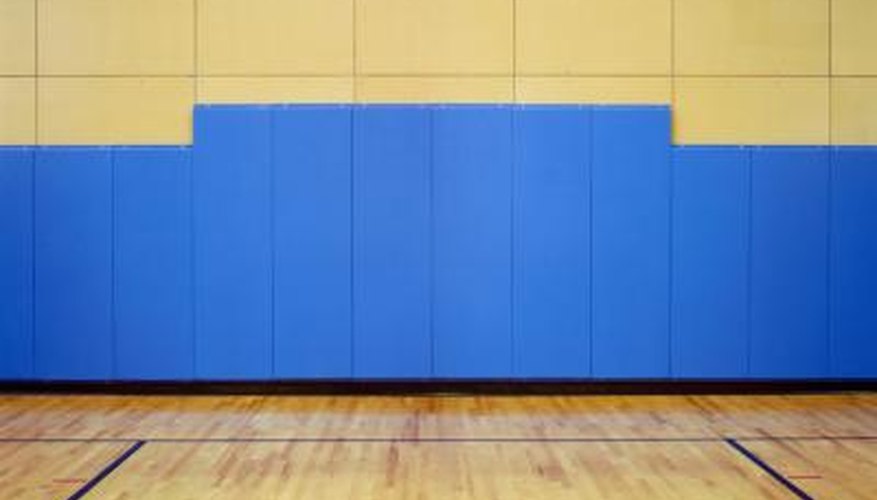 Basketball court. Basketball court.