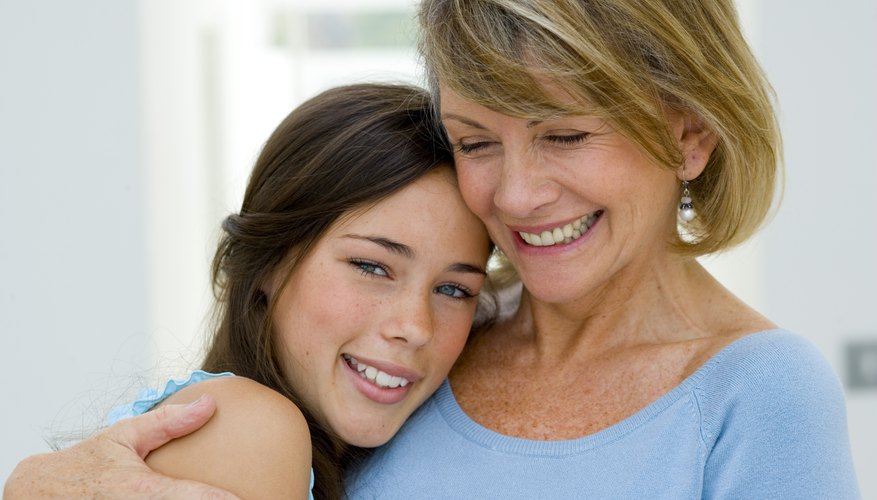 An older parent's stronger sense of self can help in raising a child, especially during the teen years. An older parent's stronger sense of self can help in raising a child, especially during the teen years.
