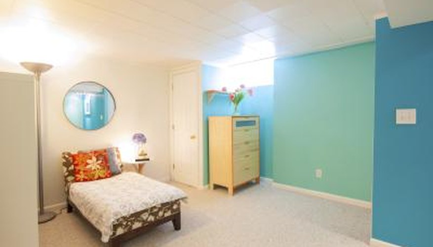 Basement bedroom Basement bedroom