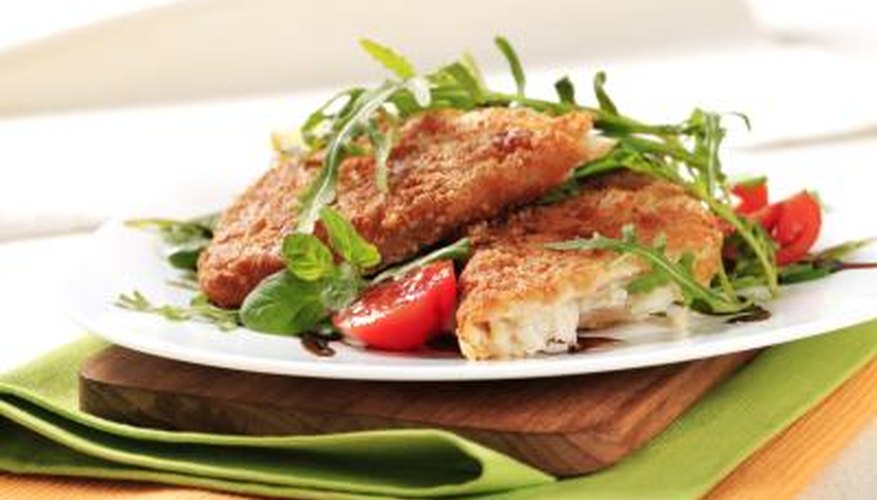 Fish on plate Fish on plate