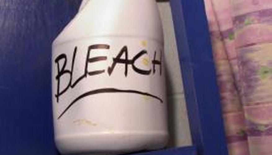 Bleach kills germs and bacteria, effectively sanitizing your filter. Bleach kills germs and bacteria, effectively sanitizing your filter.