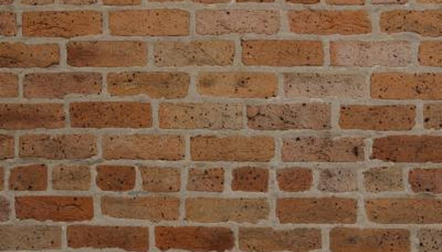 Tan bricks. Tan bricks.