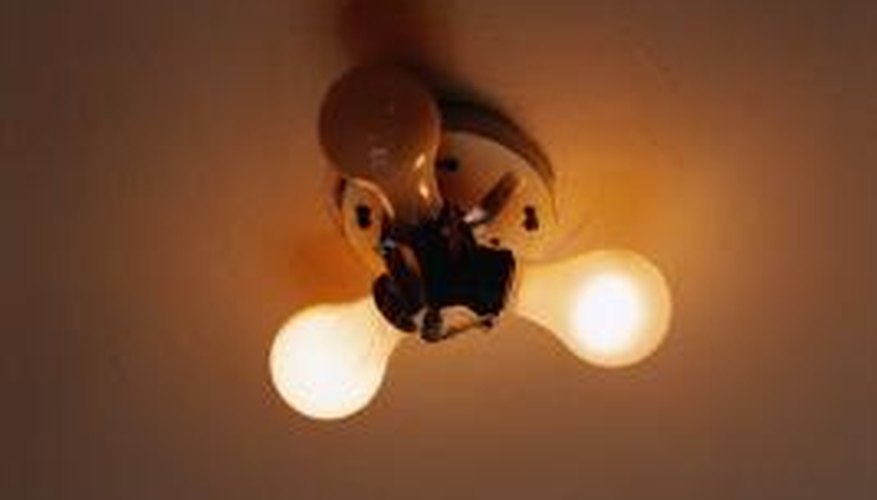 This tri-bulb configuration is designed to accommodate a flush-mounted light fixture. This tri-bulb configuration is designed to accommodate a flush-mounted light fixture.