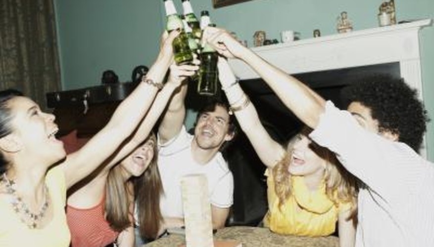 Friends drinking beer Friends drinking beer