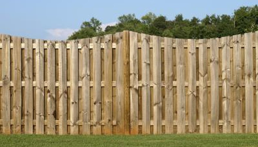 Wood Fence Wood Fence