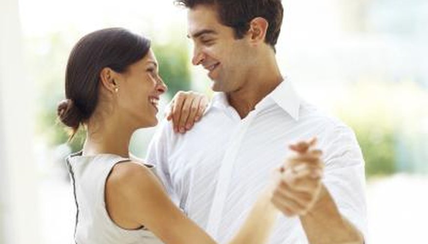 Couple dancing. Couple dancing.