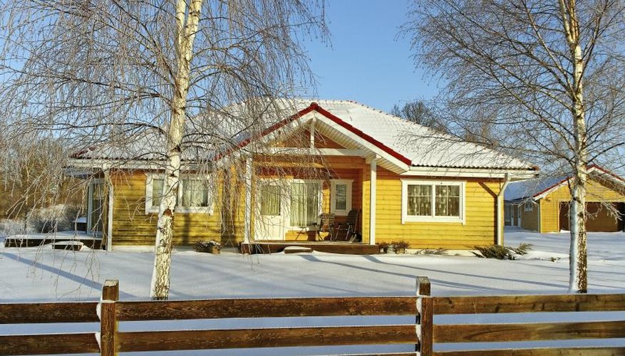 A country house with a hip roof A country house with a hip roof