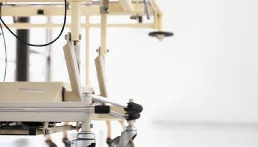 The types of beds you see in a hospital emergency room unit are typically stretchers. The types of beds you see in a hospital emergency room unit are typically stretchers.