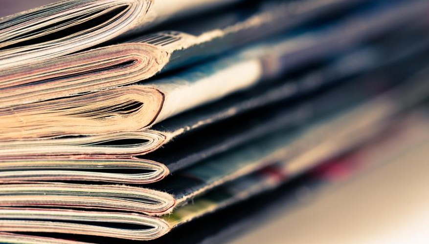 Pile of magazine. Pile of magazine.