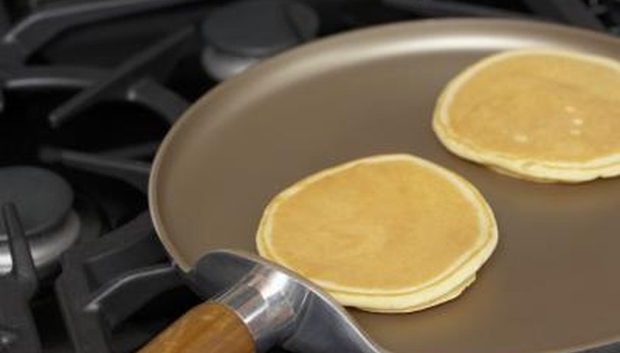 Smaller griddles are ideal for just one or two pancakes. Smaller griddles are ideal for just one or two pancakes.