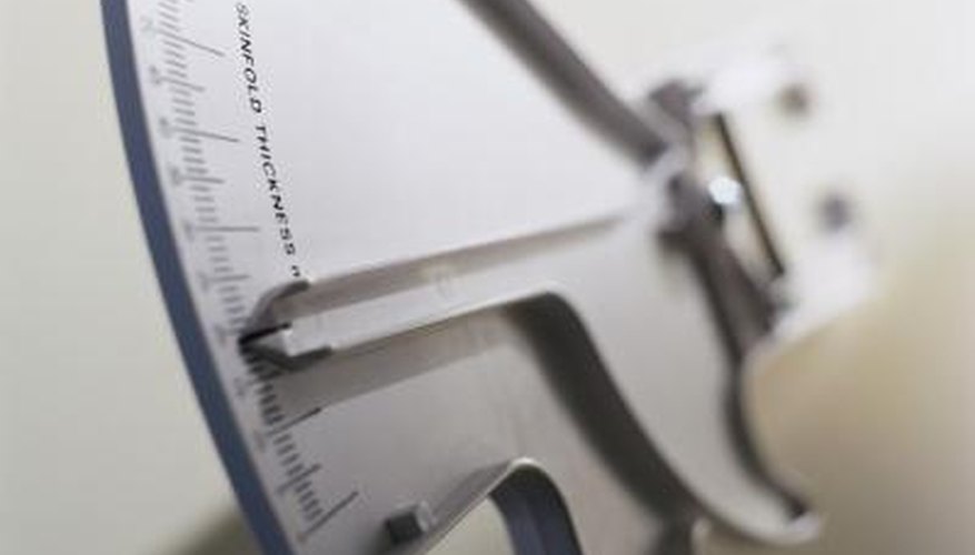A skin caliper test has relatively accurate results. A skin caliper test has relatively accurate results.