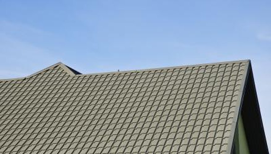 Metal roofing tile. Metal roofing tile.