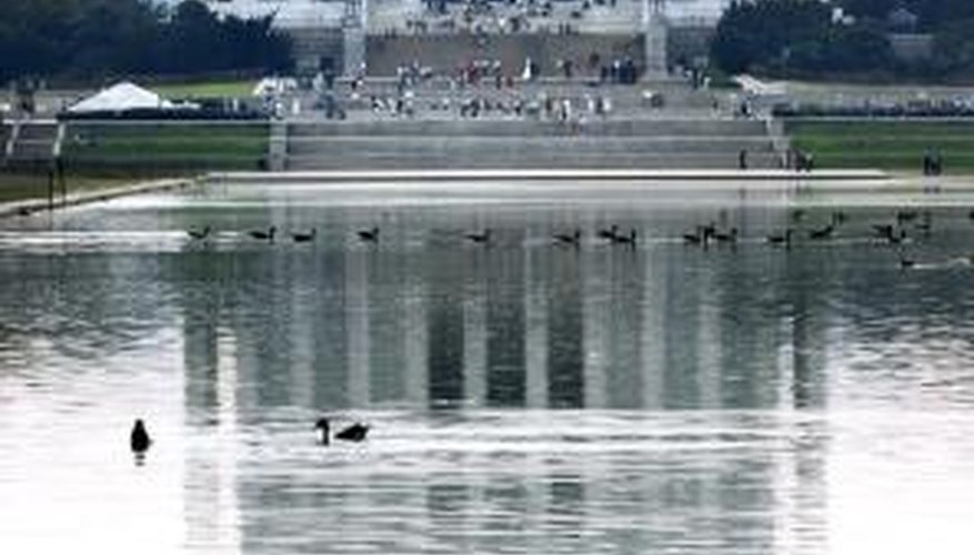Photo Credit: Svetlana Larina/iStock/Getty Images The Lincoln Memorial is at risk of being damaged by pollution.