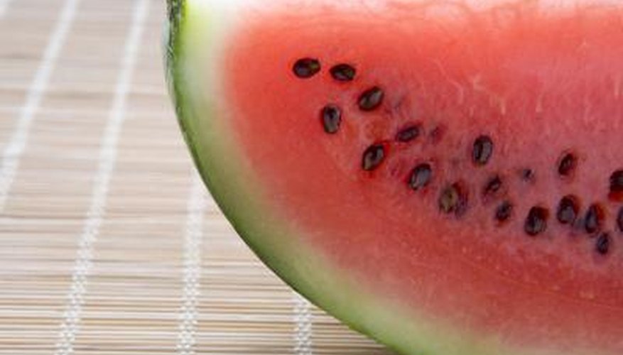 A slice of watermelon. A slice of watermelon.