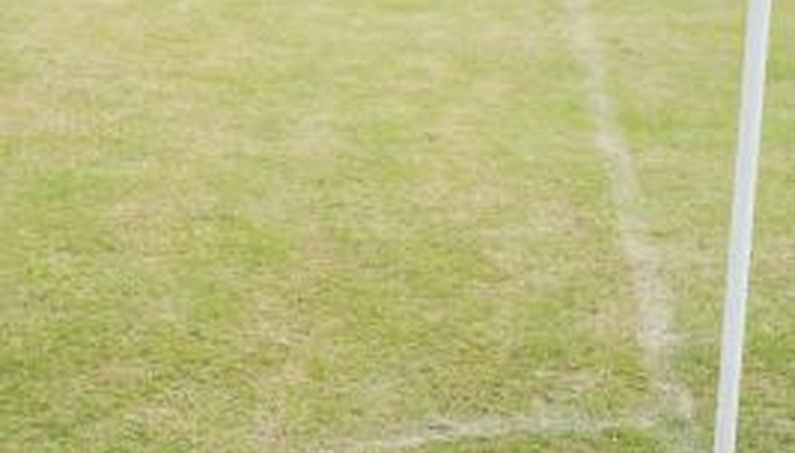Corner kicks must be taken inside a 1-yard quarter-circle. Corner kicks must be taken inside a 1-yard quarter-circle.
