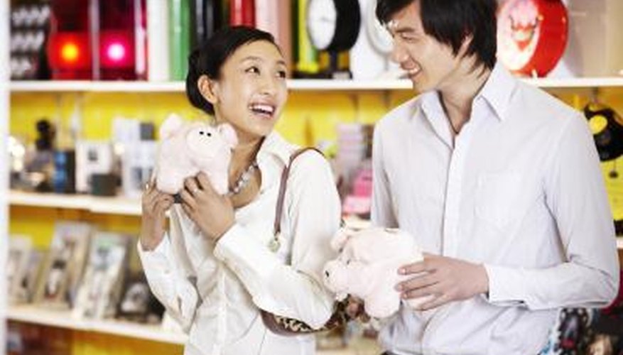 Man smiles at woman Man smiles at woman
