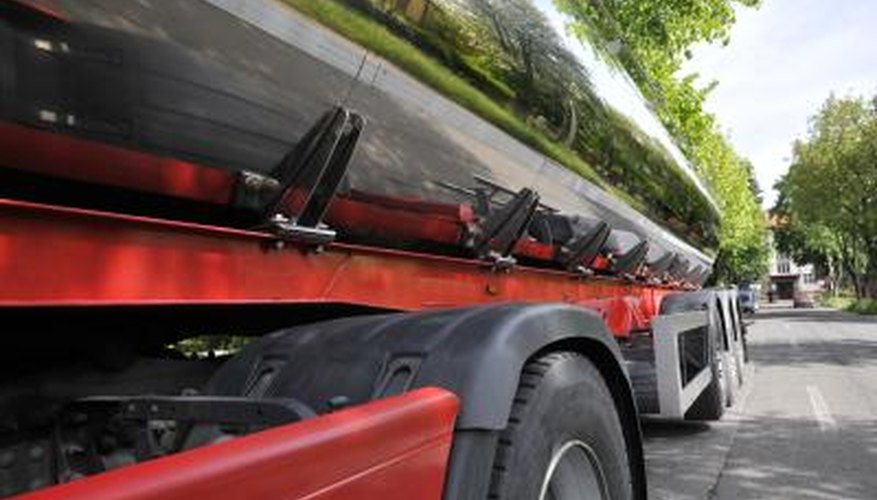 Propane truck Propane truck
