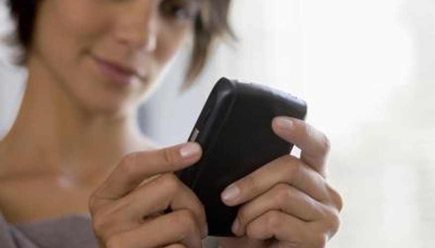 woman reading text messages woman reading text messages