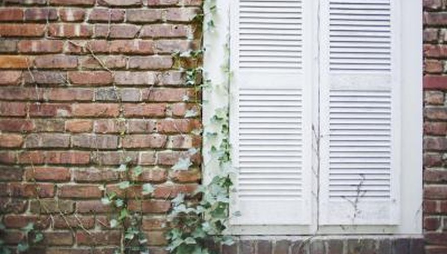 White shutters White shutters