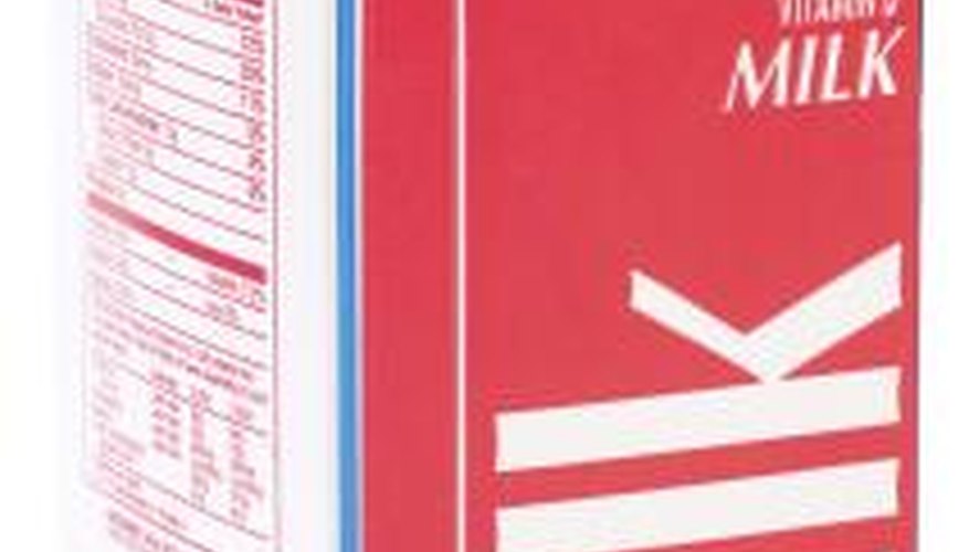 Milk containers sometimes include coupons for savings on your next purchase of the same product.