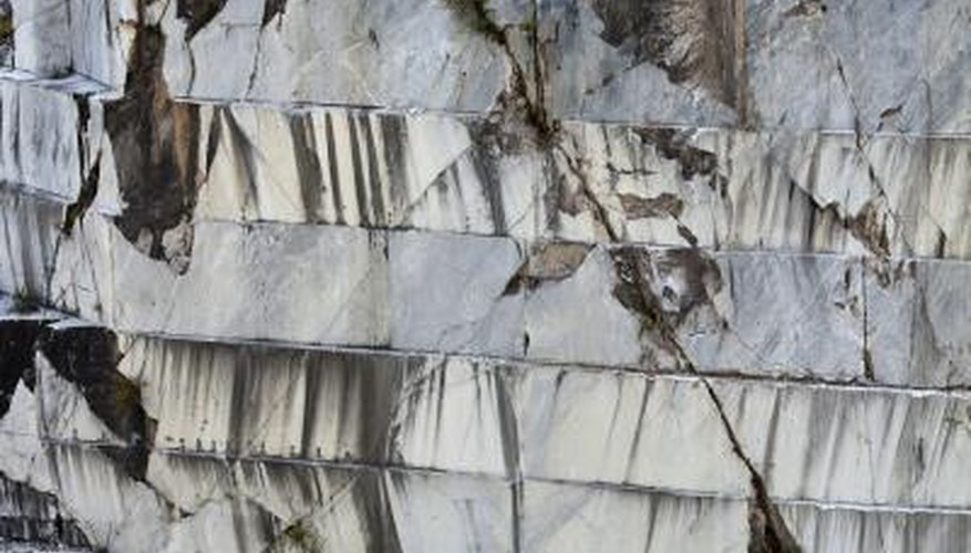 Carrara marble is a metamorphosed limestone. Carrara marble is a metamorphosed limestone.