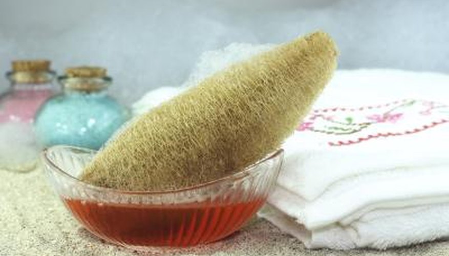 Use a loofah scrub. Use a loofah scrub.