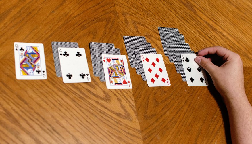 card solitaire set up