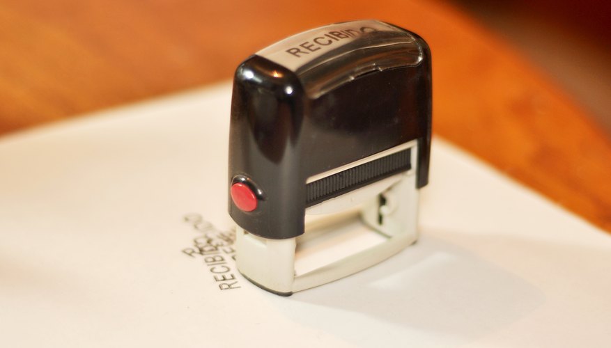 how-to-refill-a-self-inking-stamper-bizfluent