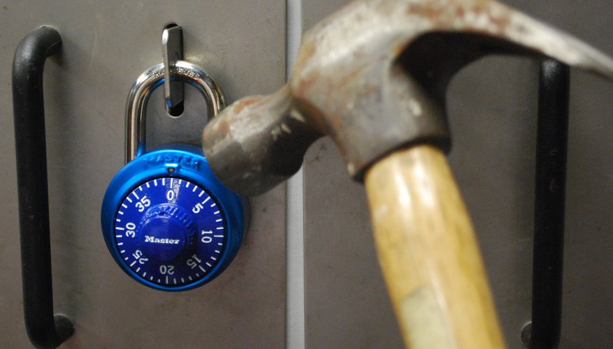 crack an american combination lock