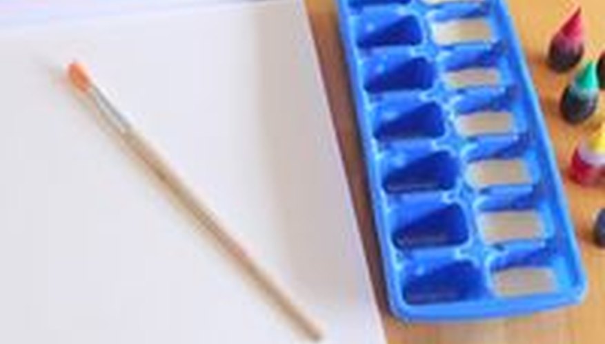 You'll need condensed milk, food coloring, a paint brush, and something to paint. You'll need condensed milk, food coloring, a paint brush, and something to paint.