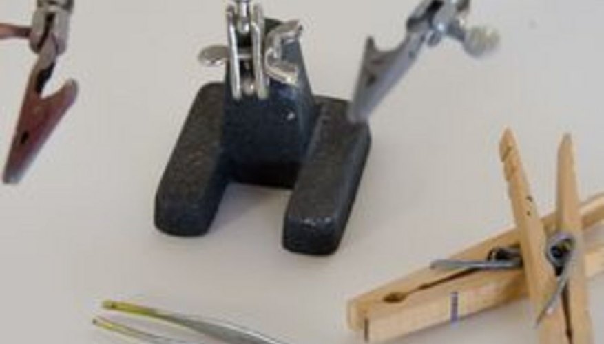 You should also have tools for grabbing and holding small parts. You should also have tools for grabbing and holding small parts.