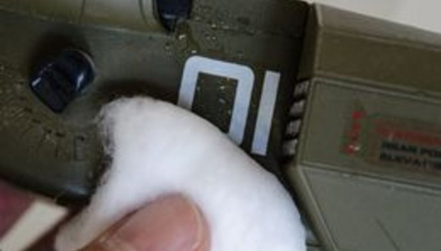 Handle decals carefully when they're wet to avoid tearing. Handle decals carefully when they're wet to avoid tearing.