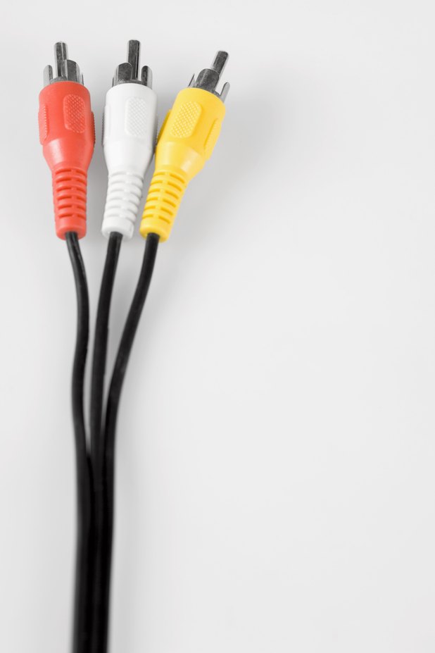 Tipos de cables para conectar un reproductor de DVD/VCR a un televisor