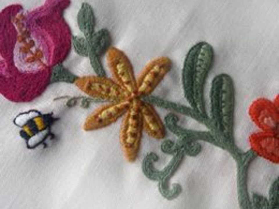 How to Embroider With Yarn (with Pictures) | eHow