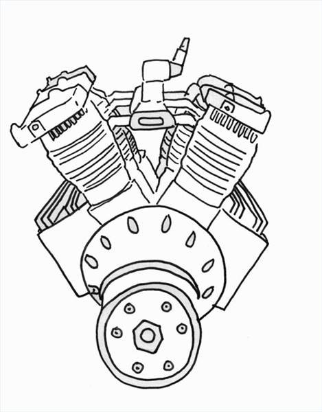 draw car engine 800x800