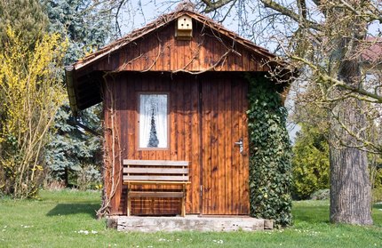 how to build a house out of a wood storage shed ehow