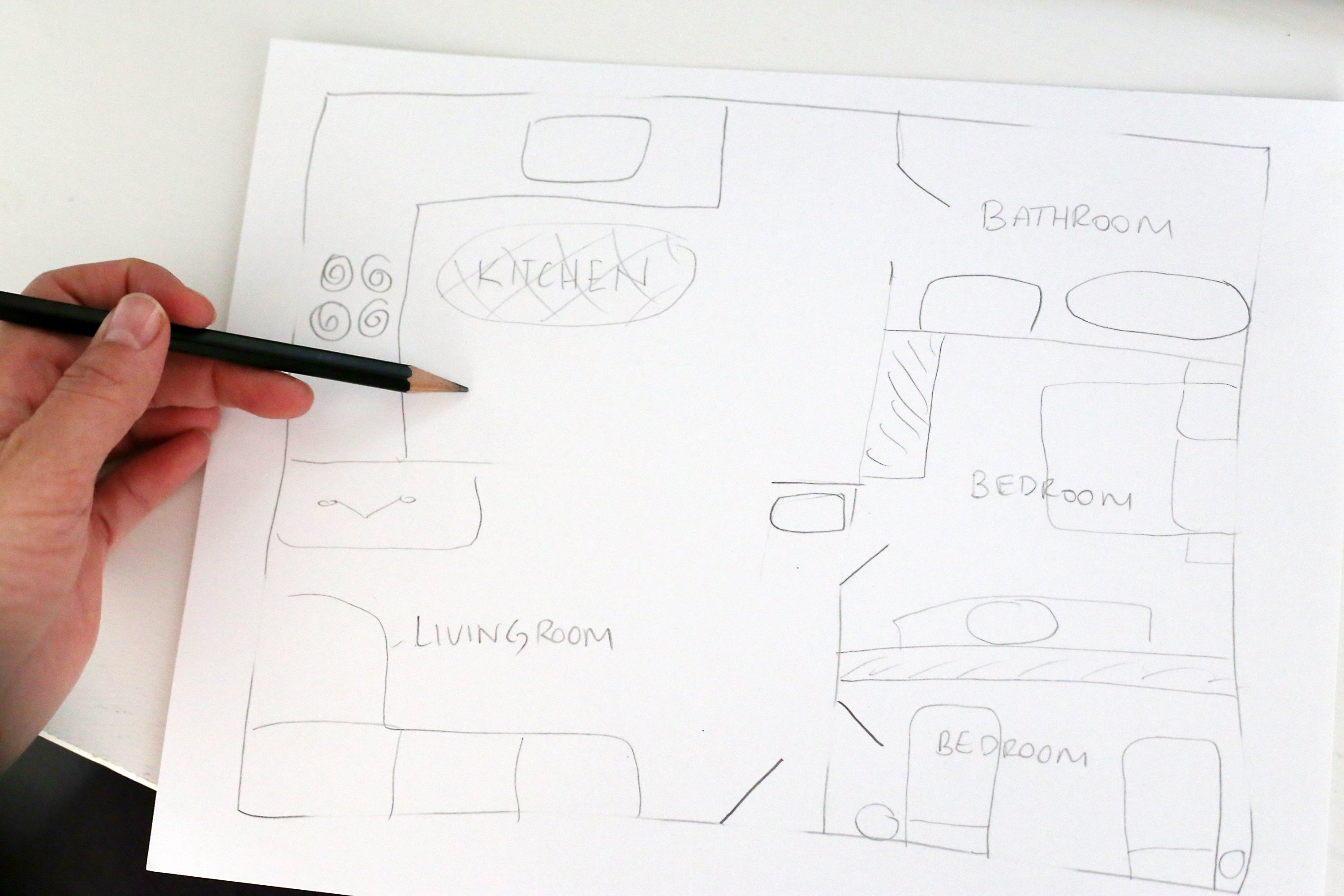 how-to-draw-a-floor-plan-by-hand-with-pictures-ehow