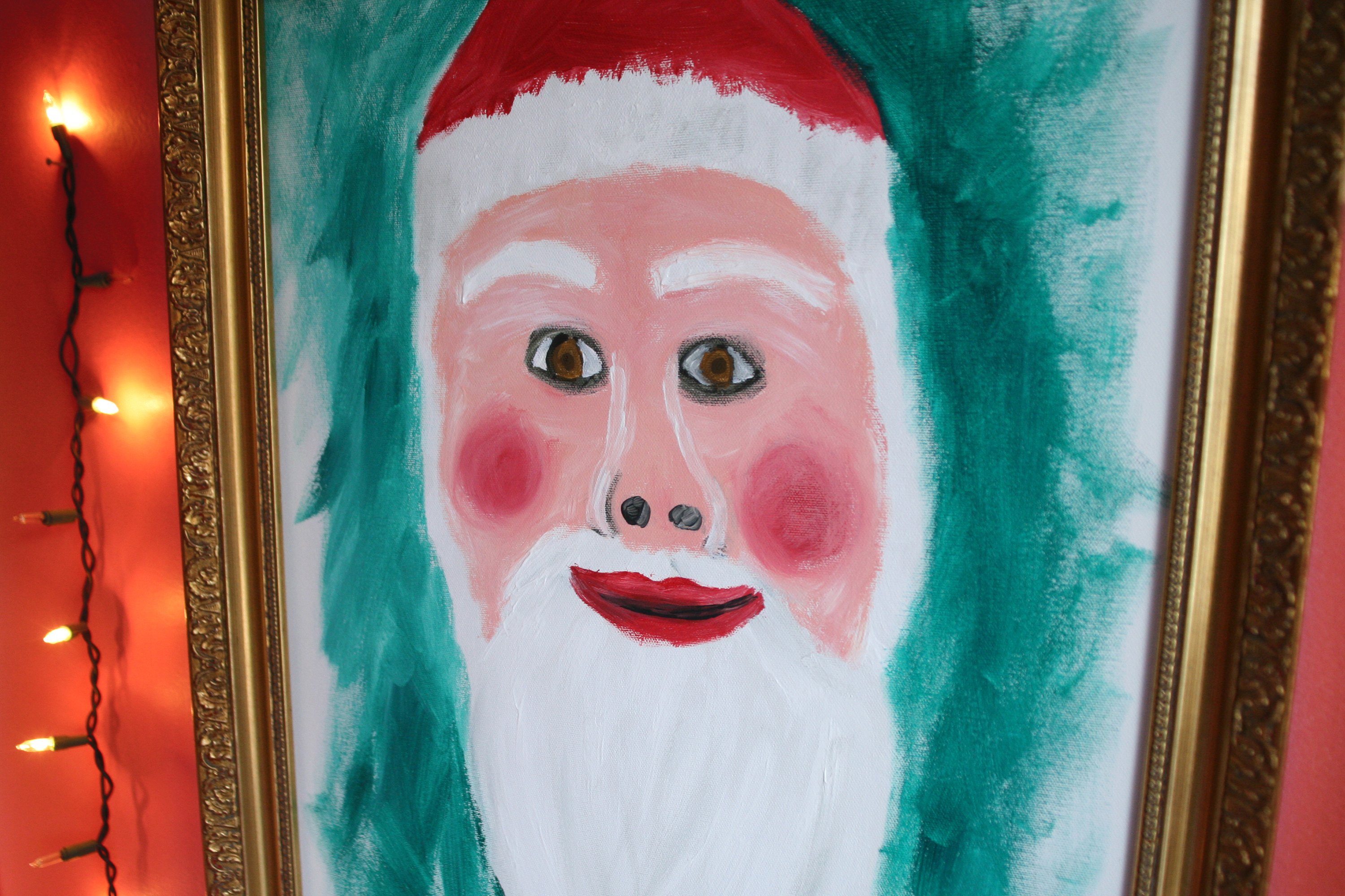 How to Paint a Santa Claus Face (with Pictures) | eHow