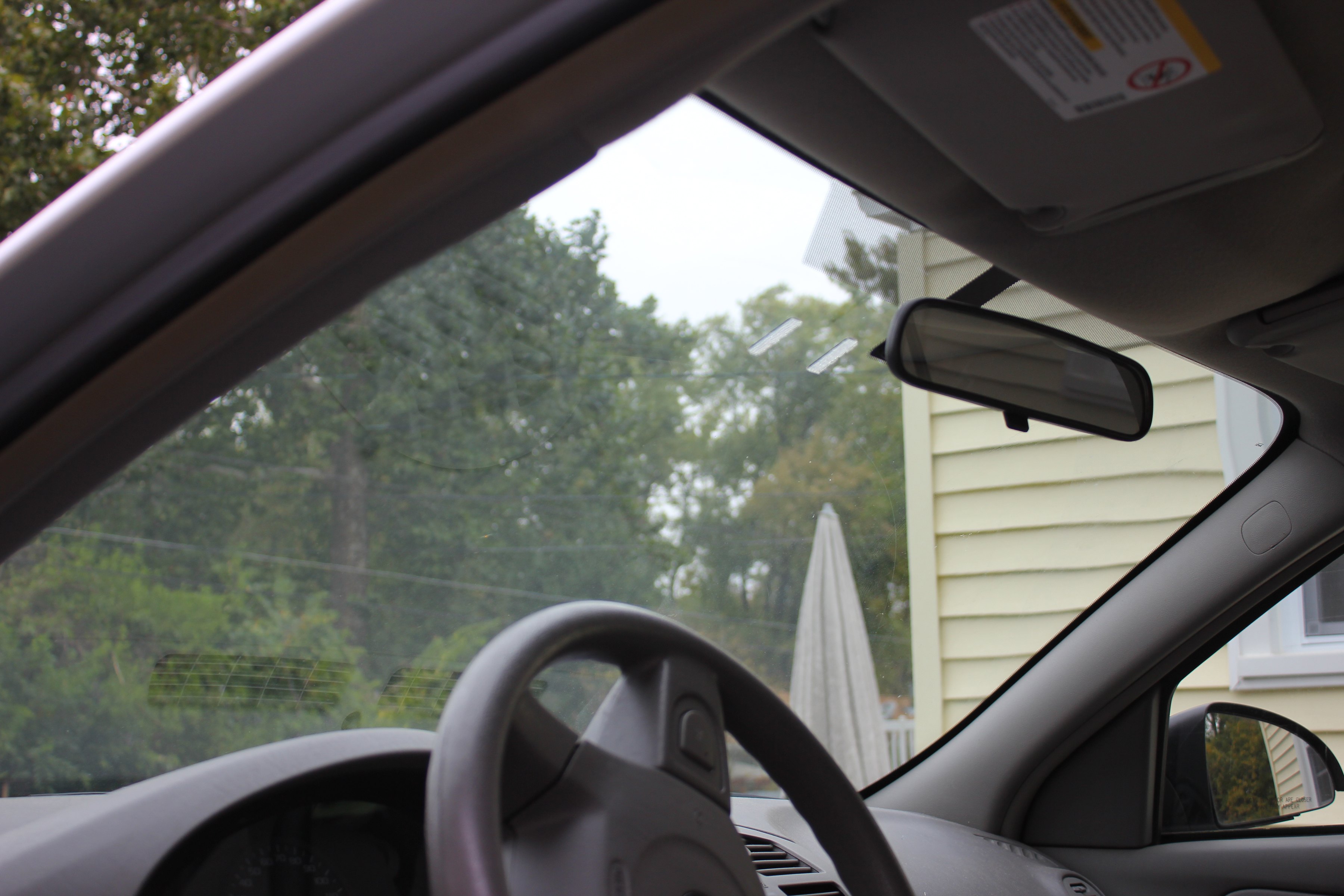 How to clean inside car windows Idea
