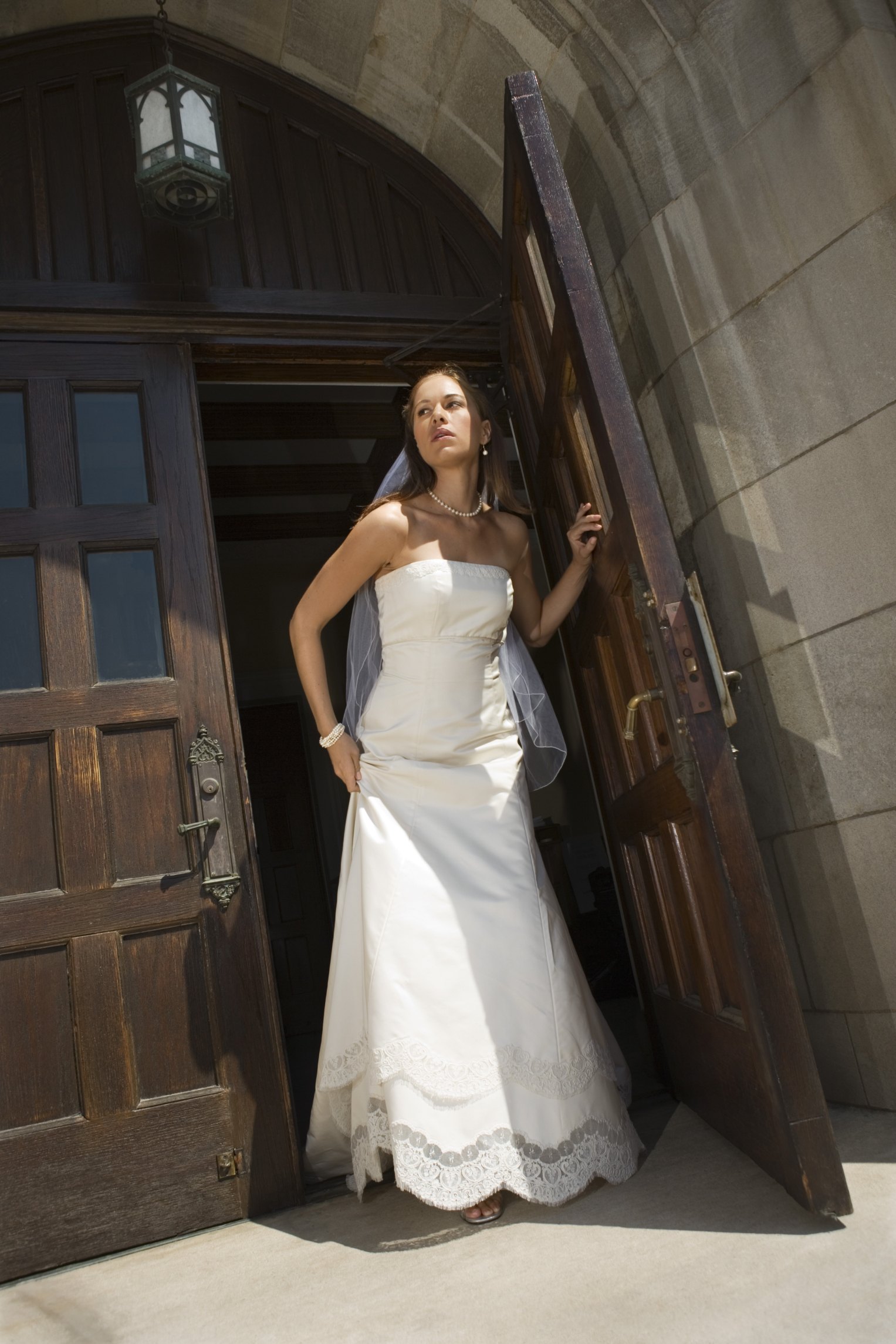 techniques-to-make-a-wedding-dress-longer-ehow