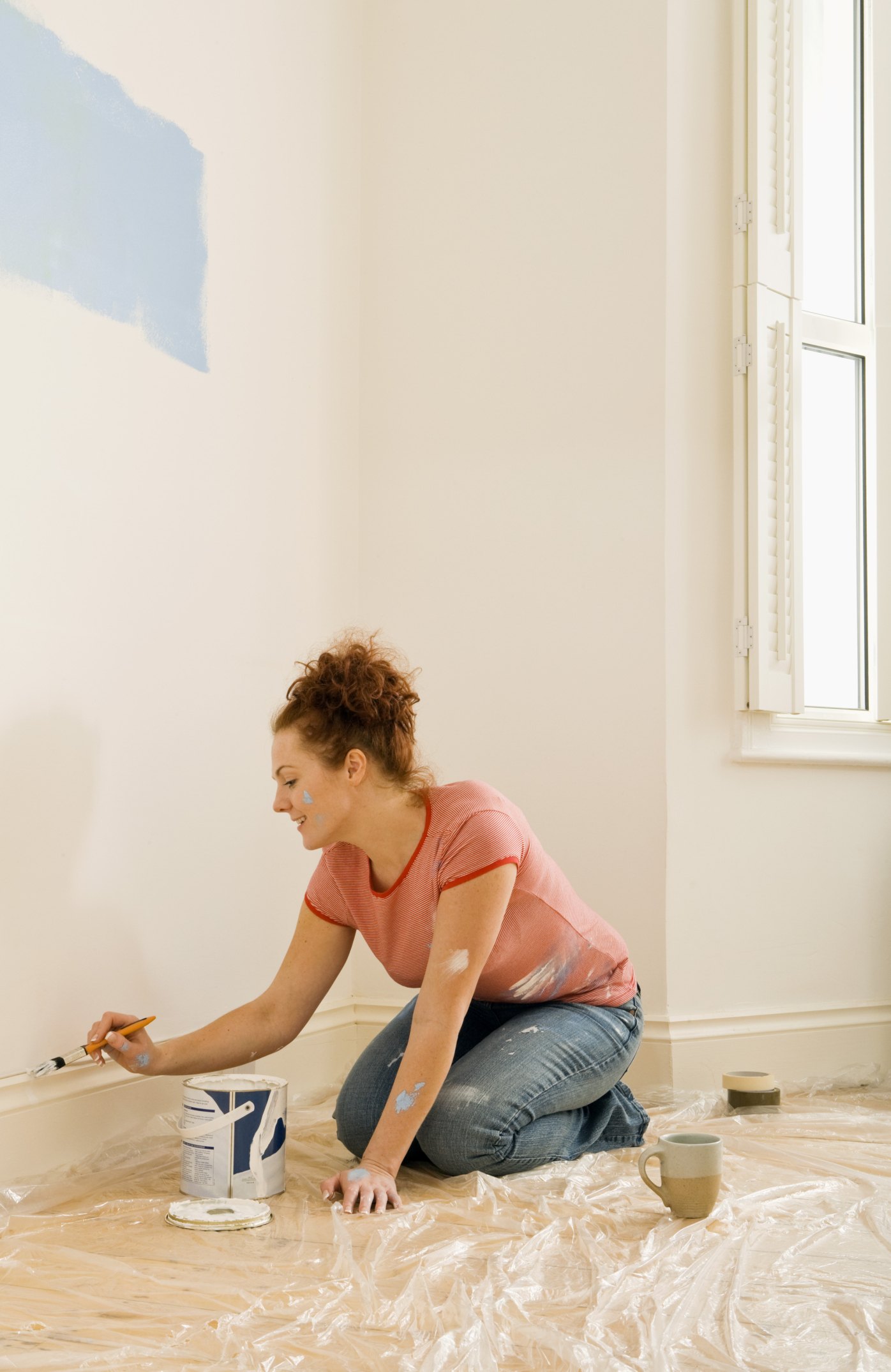 how-to-cover-tar-on-a-wall-with-paint-ehow